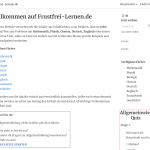 Frustfrei-Lernen.de Webseite