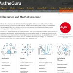 MatheGuru Webseite